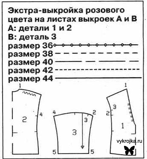 Выкройки платьев на любой вкус, с фото и описанием 54 Выкройки платьев на любой вкус, с фото и описанием 95