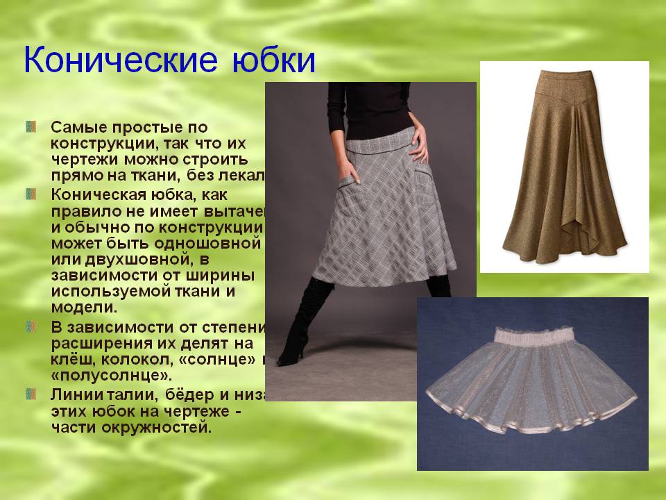 Название Юбок