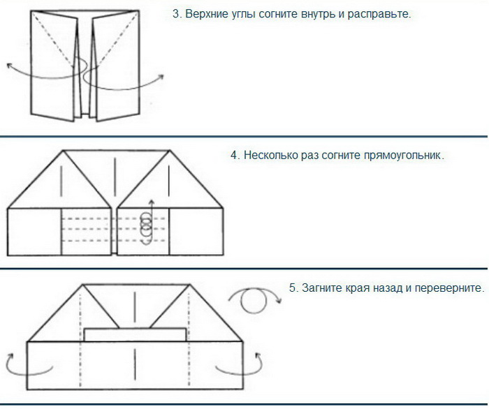 Как сделать пилотку с бумаги своими руками 66