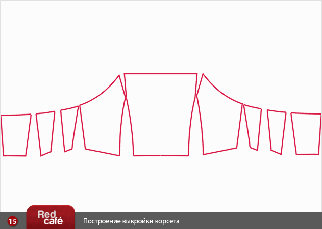 Выкройка платья корсет и юбка Выкройка платья корсет и
