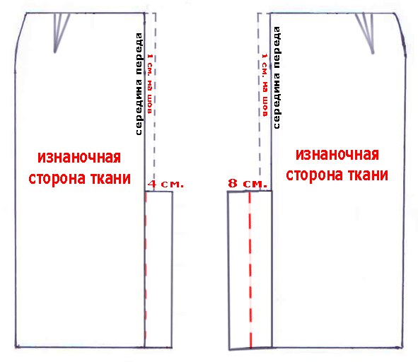 Построение выкройки юбки со шлицей Построение выкройки юбки со шлицей